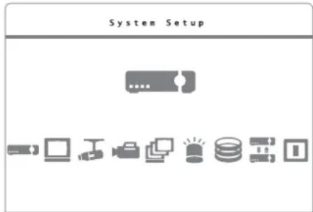 Monacor DMR616 - Aprire il menu sullo schermo - 3