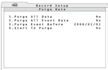 Monacor DMR616 - Deleting recordings - 1