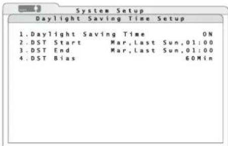 Monacor DMR616 - Date et heures - 3