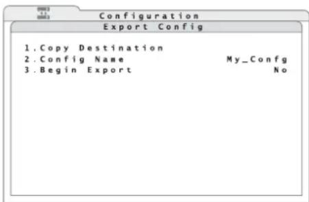 Monacor DMR616 - Storing settings - 1