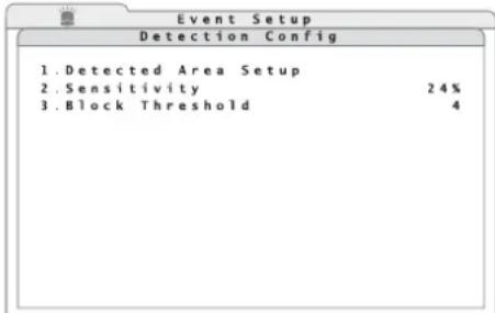 Monacor DMR616 - Configurazione dell'allarme - 5