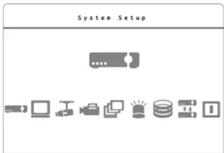 Monacor DMR616 - Modification de la langue du menu - 1