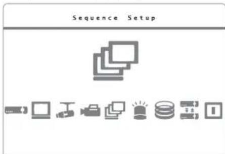 Monacor DMR616 - Configuring the sequence function - 1