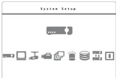 Monacor DMR616 - Appel du menu écran - 3
