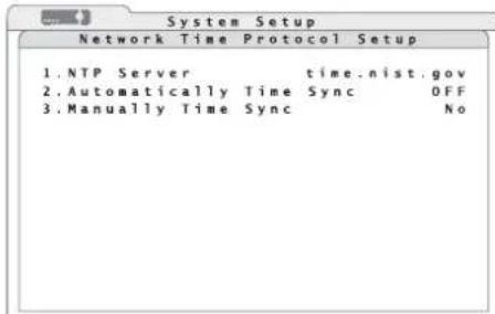 Monacor DMR616 - Date and time - 3