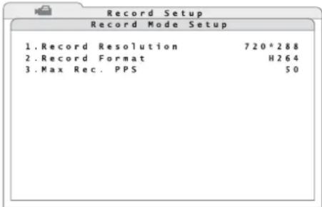 Monacor DMR604 - Impostazione delle registrazioni - 3