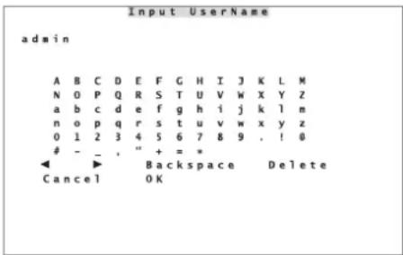 Monacor DMR604 - Aprire il menù sullo schermo - 1