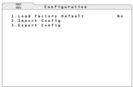 Monacor DMR604 - Rekordereinstellungen verwalten - 2