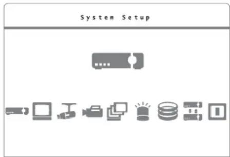 Monacor DMR604 - Appel du menu écran - 3