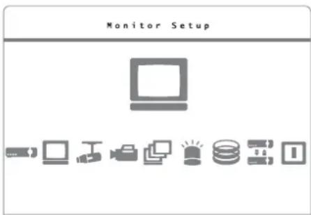 Monacor DMR604 - Monitoreinstellungen - 1