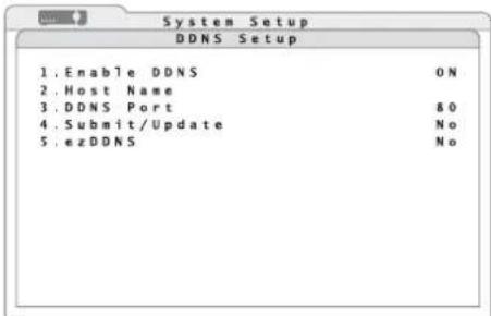 Monacor DMR604 - Configuringi DDNS - 1