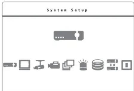 Monacor DMR604 - Aufruf des Bildschirmmenüs - 3