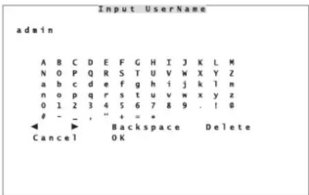 Monacor DMR604 - Aufruf des Bildschirmmenüs - 1