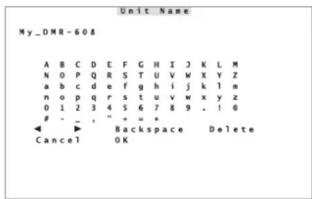 Monacor DMR604 - Nomi degli apparecchi - 1