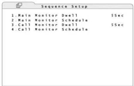 Monacor DMR604 - Configuring the sequence function - 2