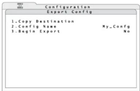 Monacor DMR604 - Einstellungen speichern - 1