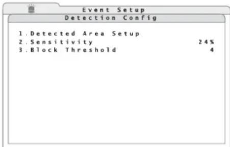 Monacor DMR604 - Configurazione dell'allarme - 4