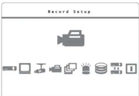 Monacor DMR604 - Impostazione delle registrazioni - 1