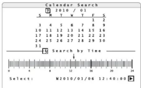 Monacor DMR604 - Ricerca delle registrazioni - 2