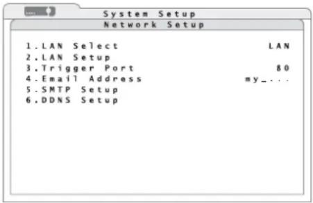 Monacor DMR604 - Impostazione di una connessione di rete - 1