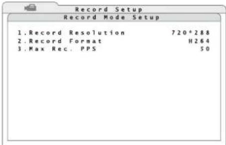 Monacor DMR604 - Aufnahmeeinstellungen - 3