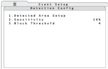 Monacor DMR604 - Configuration d'alarme - 4
