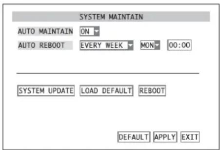 Monacor DMR188 - Mantenimiento del Sistema - 1