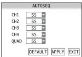 Monacor DMR188 - Impostare la funzione sequenziale - 1