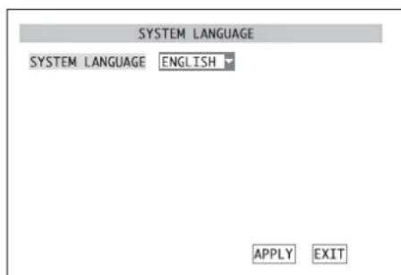 Monacor DMR188 - Menüspracheändern - 2