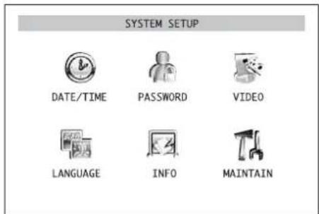 Monacor DMR188 - Cambiare la lingua del menu - 1