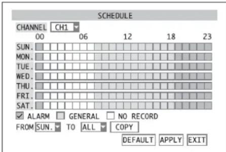 Monacor DMR188 - Zeitgesteuerte Aufnahme - 1