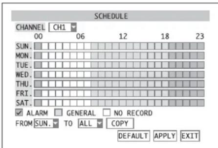 Monacor DMR188 - Enregistrement gere parprogrammateur - 1