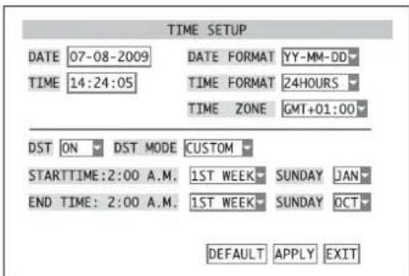 Monacor DMR188 - Fecha y hora - 1