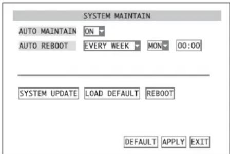 Monacor DMR188 - System Maintenance - 1