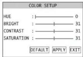 Monacor DMR188 - Correcting image properties - 1