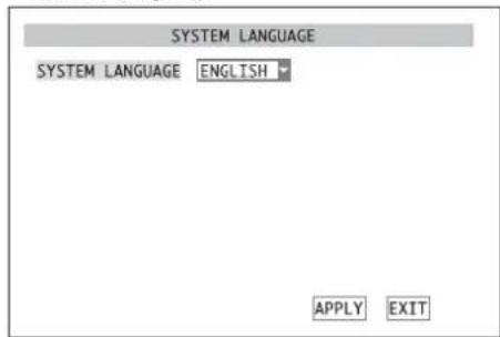 Monacor DMR188 - Cambiare la lingua del menu - 2