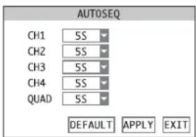Monacor DMR188 - Sequenzfunktion einrichten - 1