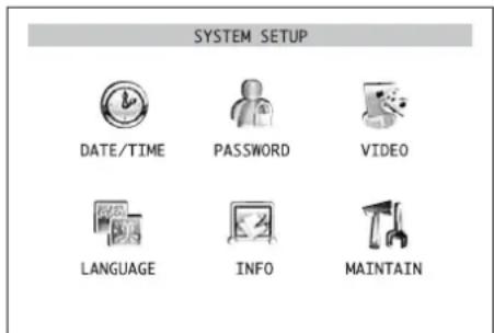 Monacor DMR188 - Cambio del idioma del menu - 1