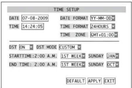 Monacor DMR184 - Fecha y hora - 1