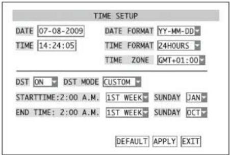 Monacor DMR184 - Date et heures - 1