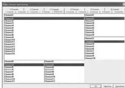 Monacor DMR184 - Fensteraufteilungen festlegen - 1