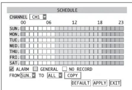 Monacor DMR184 - Registrazione temporizzata - 1