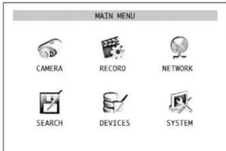 Monacor DMR184 - Aufruf des Bildschirmmenus - 2
