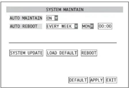 Monacor DMR184 - Systemwartung - 1