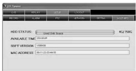 Monacor DMR184 - 14.2.3.6SETUP/HOSTINFO - 1