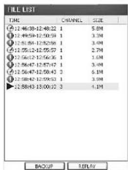 Monacor DMR184 - View "REPLAY" - 3