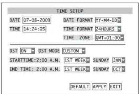 Monacor DMR180 SET - Date and time - 1