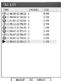 Monacor DMR180 SET - Visualisation "REPLAY" - 3