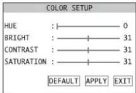 Monacor DMR180 SET - Correggere le caratteristiche dell'immagine - 1