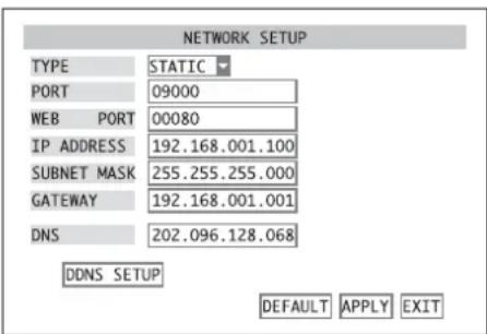 Monacor DMR180 SET - Einrichten einer Netzwerkverbindung - 1